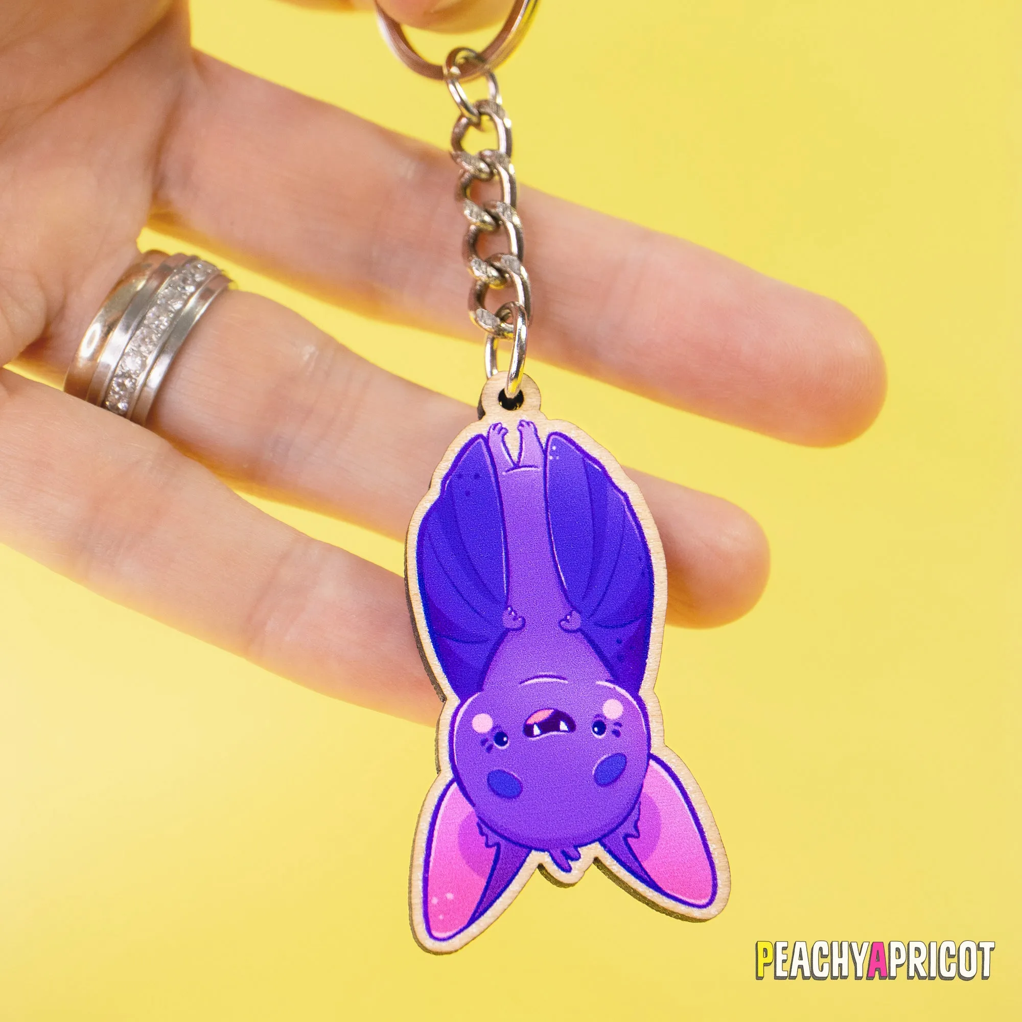 Cute Bat Keychain