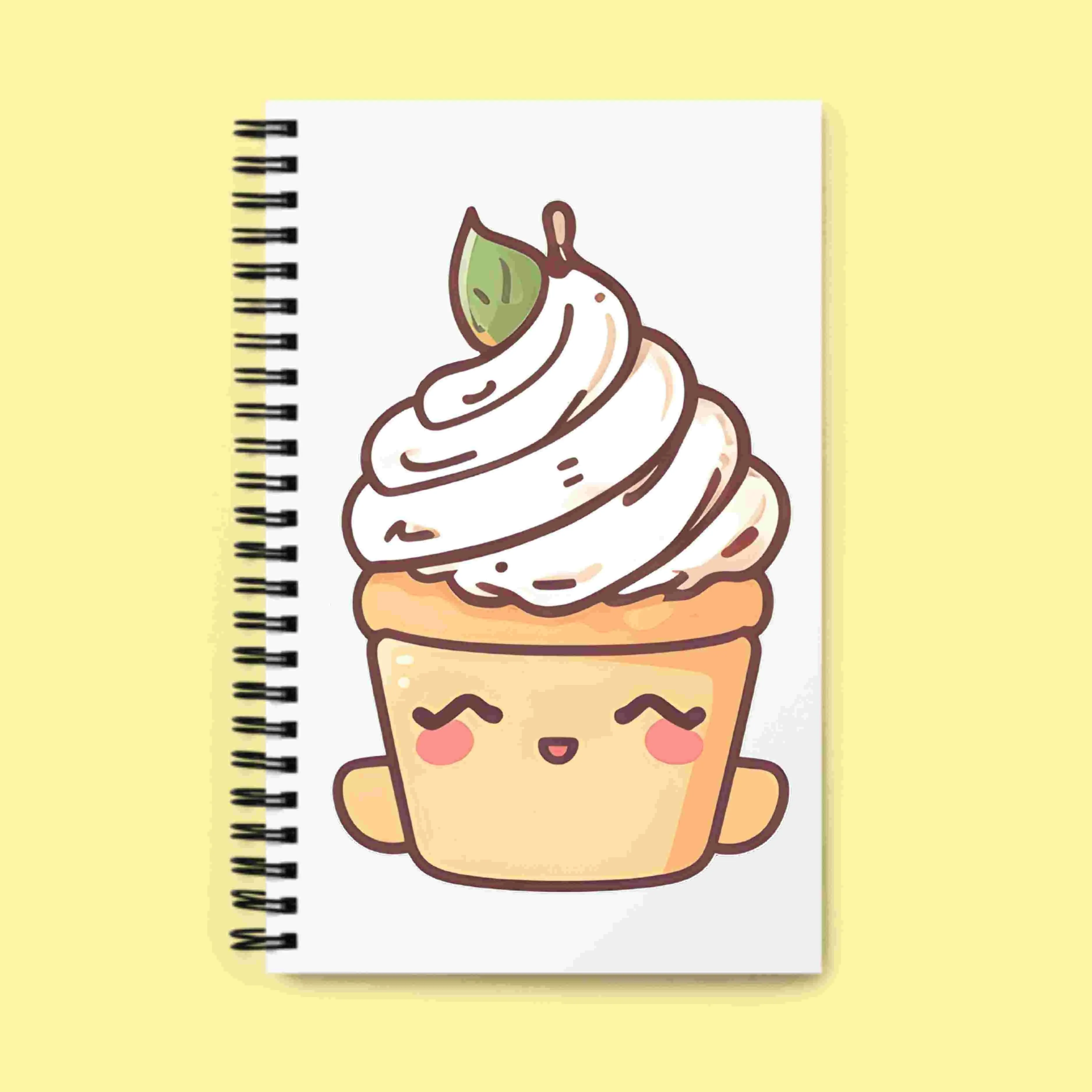 Cute Desserts Cartoon Characters - Digital Art SETCD001