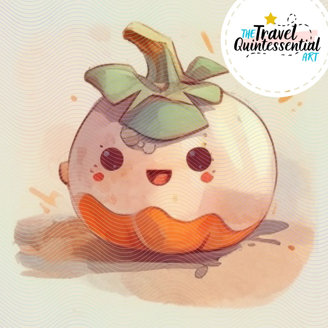 Cute Halloween Pumpkin Characters - Digital Art SETPK005