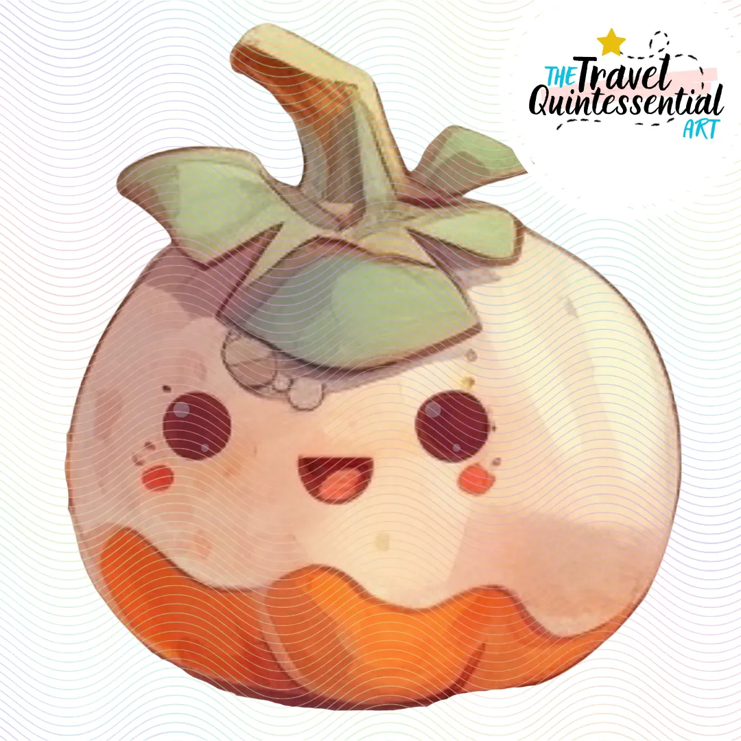 Cute Halloween Pumpkin Characters - Digital Art SETPK005