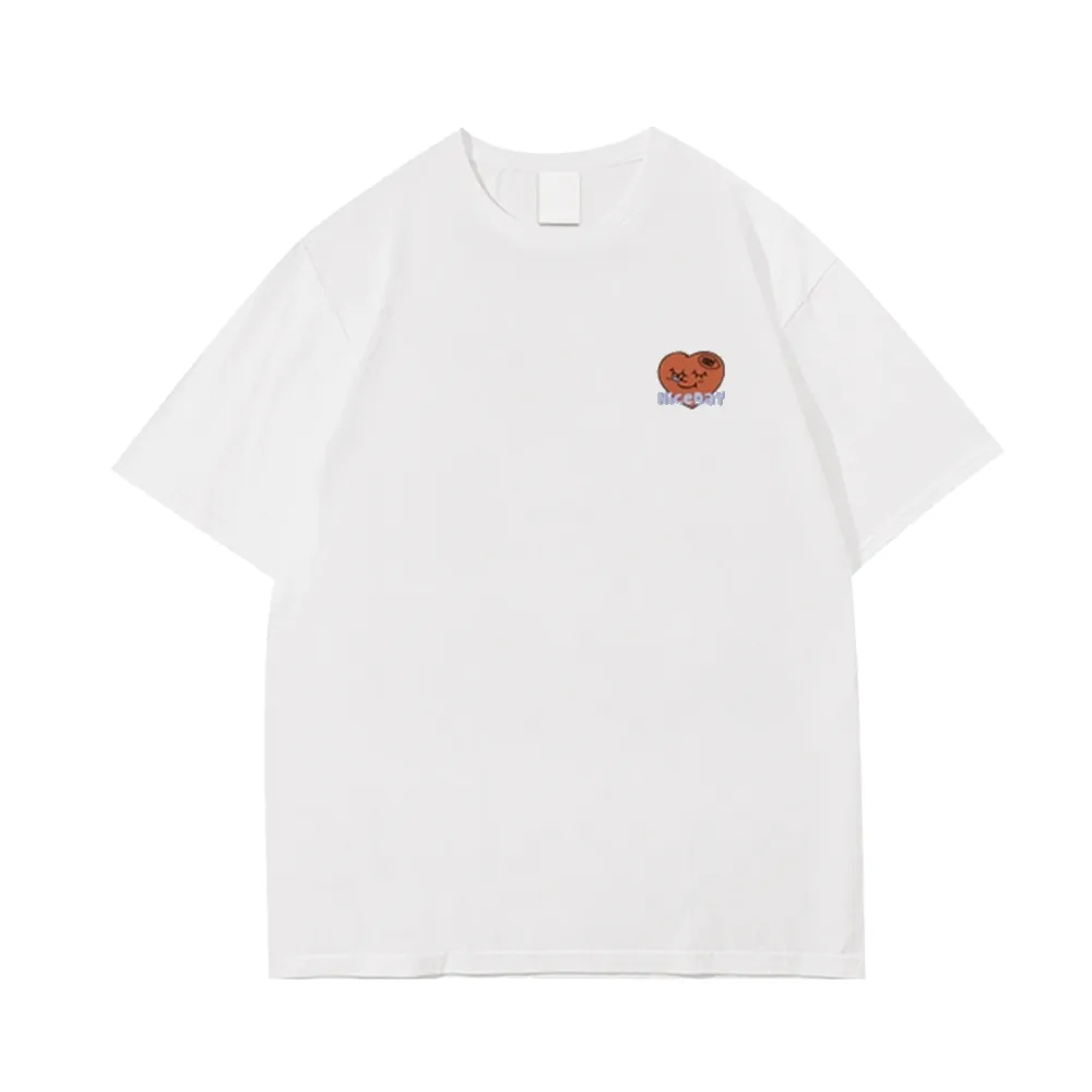 Cute Niceday Cartoon Burger T-Shirt