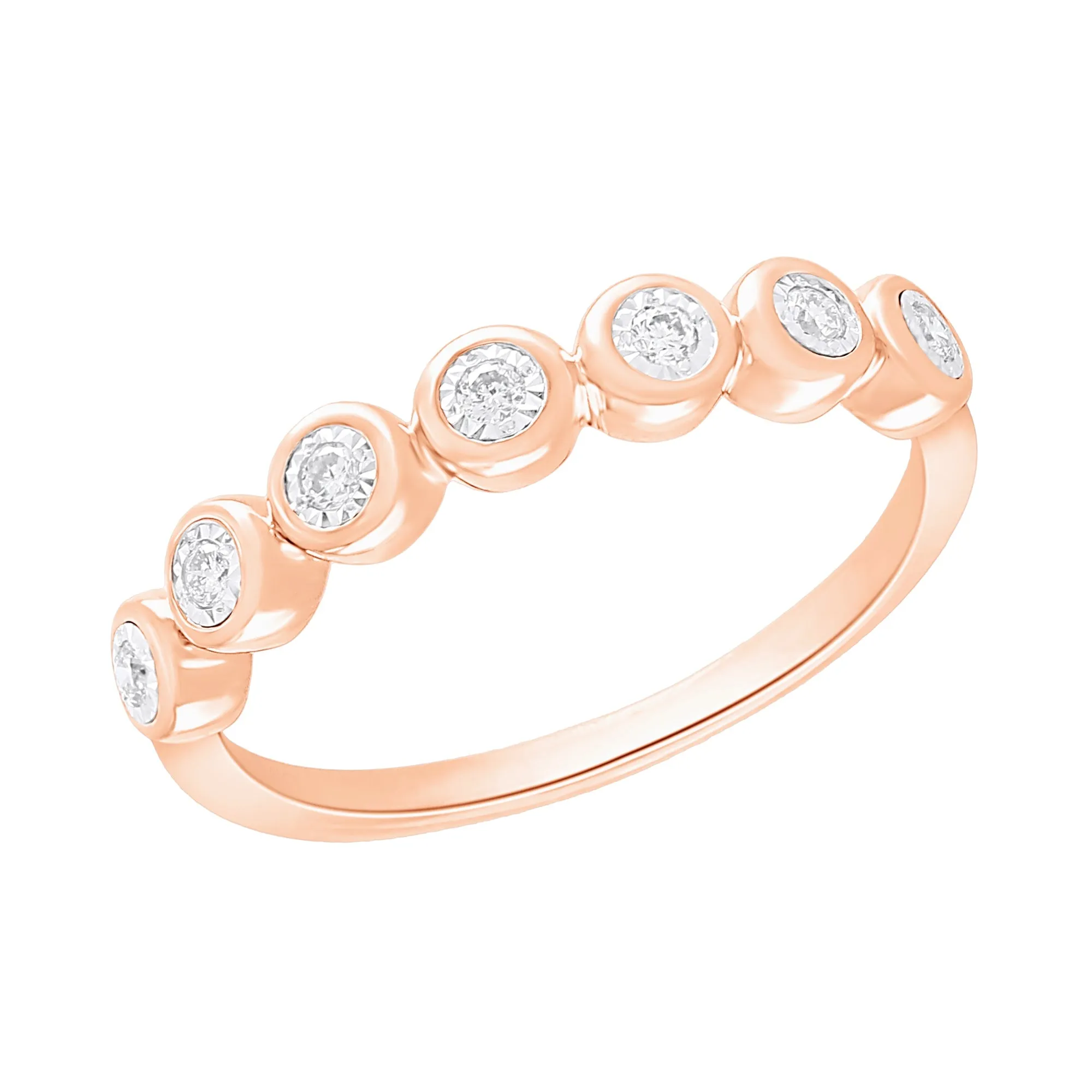 Diamond Band Miraculous Ring