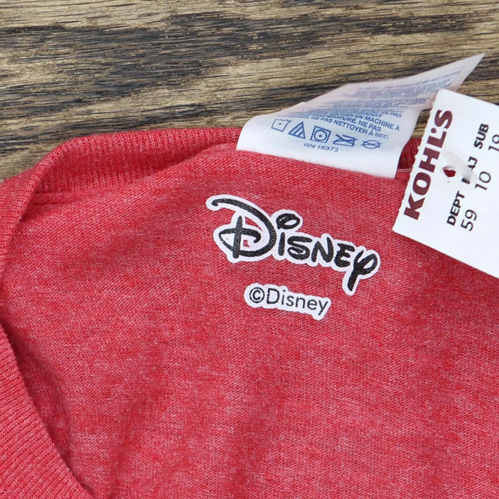 Disney Men's Mickey & Friends Retro Front Facing Pose T-Shirt DNMC0258MT