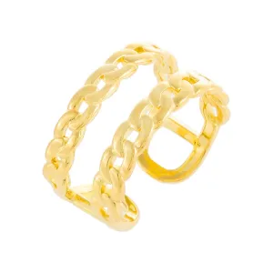 Double Chain Link Ring