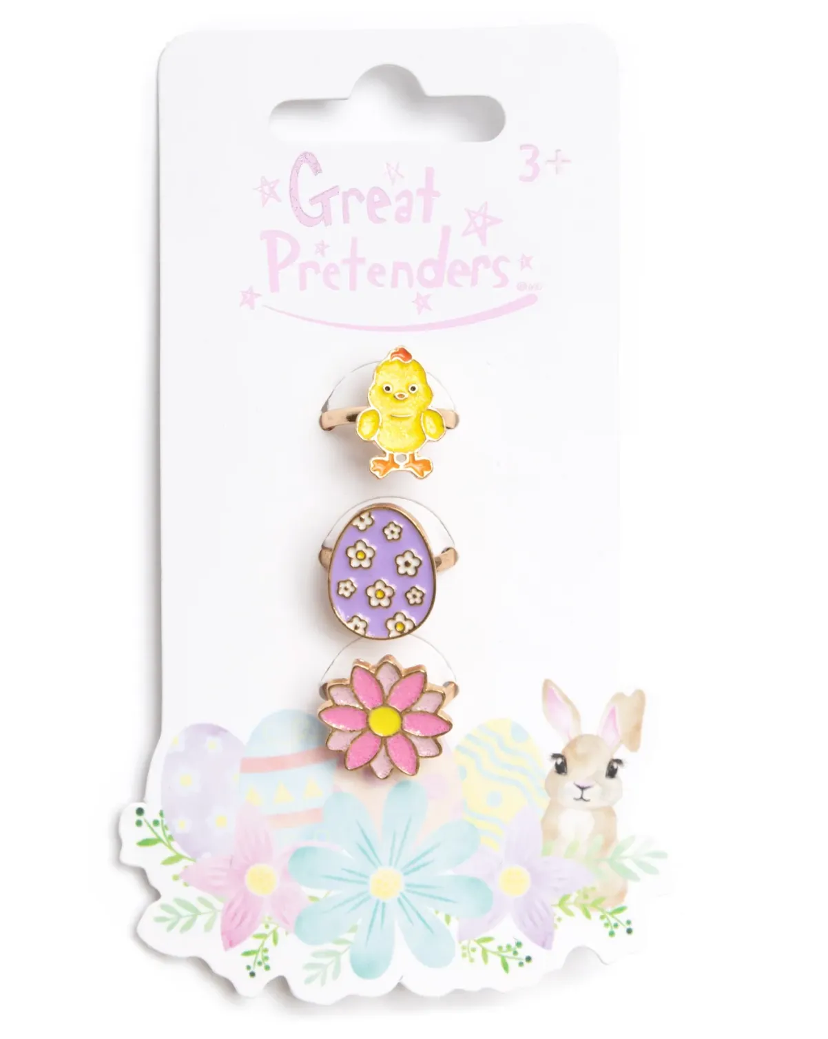 EASTER EGG RINGS SET