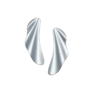 Elsa Peretti Pendientes High Tide Silver