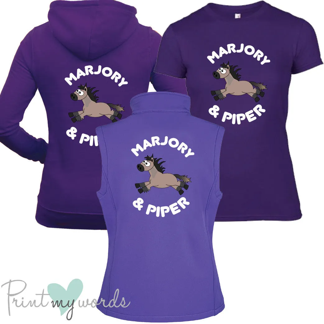 'Erin' Ladies Personalised Matching Equestrian Set - Plodders Design