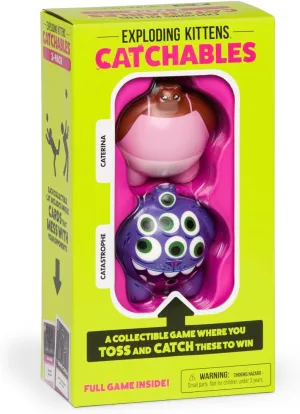 Exploding Kittens Catchables 2-Pack Caterina & Catastrophe