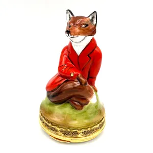 Fox Hunt Trinket Box by Royale Stratford