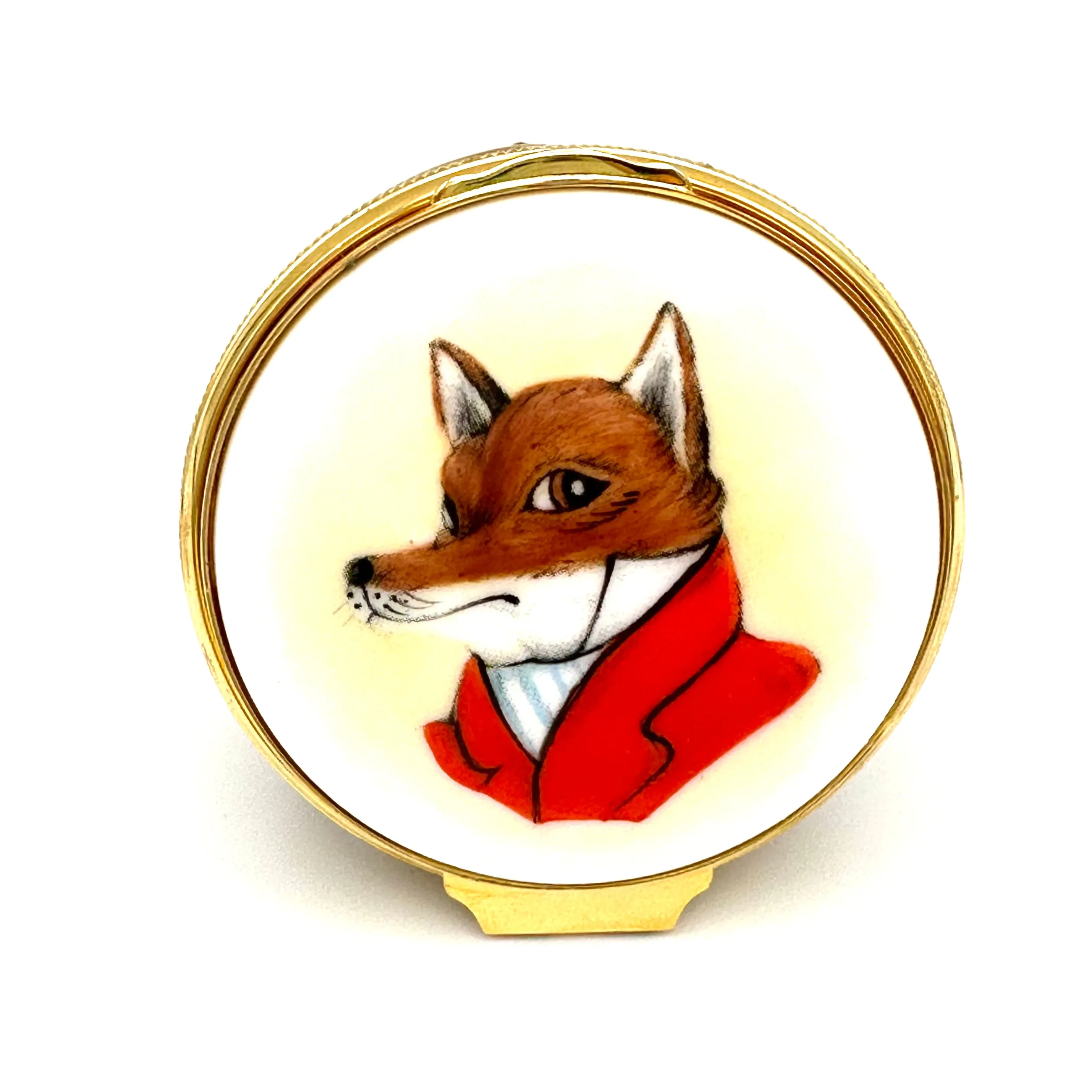 Fox Hunt Trinket Box by Royale Stratford