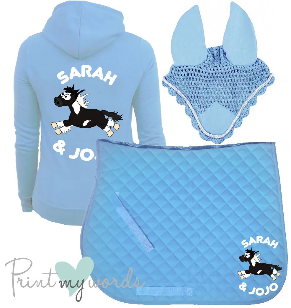 'Freya' Children's Personalised Matching Equestrian Set - Plodders Design