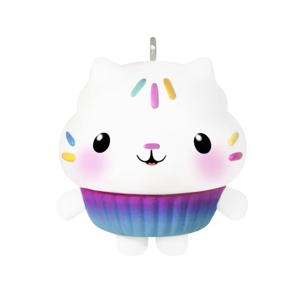 Gabby's Dollhouse Cakey Cat Miniature Hallmark Keepsake Ornament 1.02''