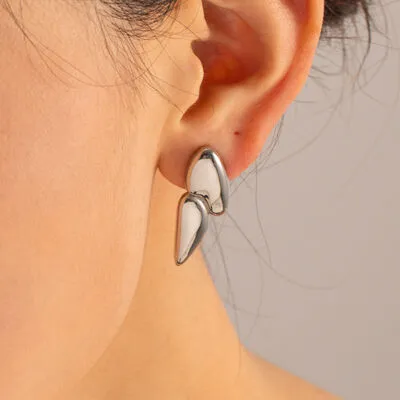 Geometric Stainless Steel Earrings