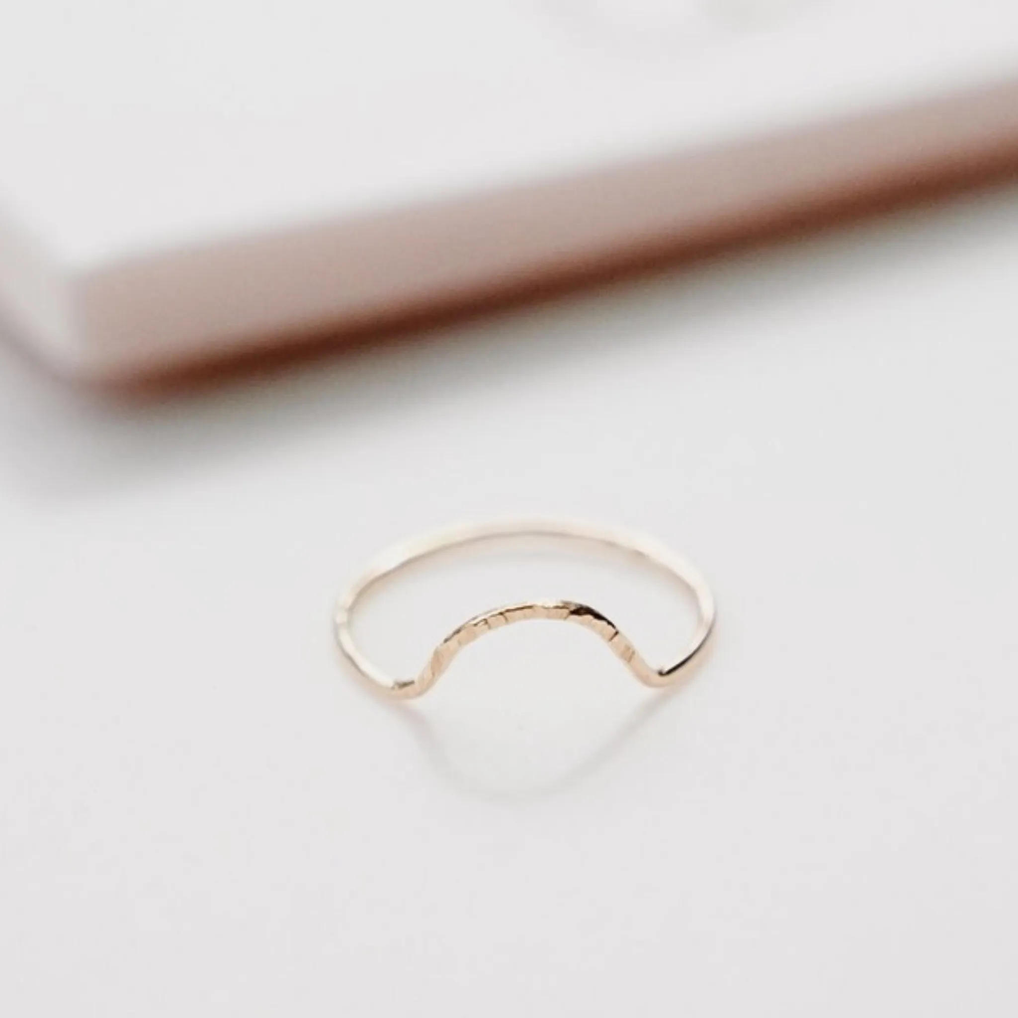 Gold Cleopatra Stacking Ring