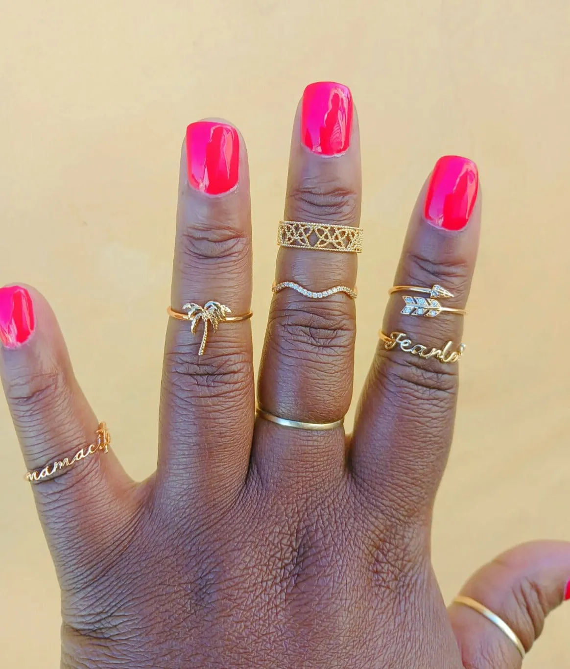 Gold Dipped Breeze Ring