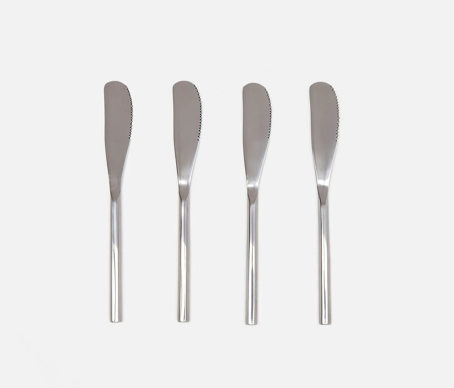 Gwen Polished Silver Spreaders