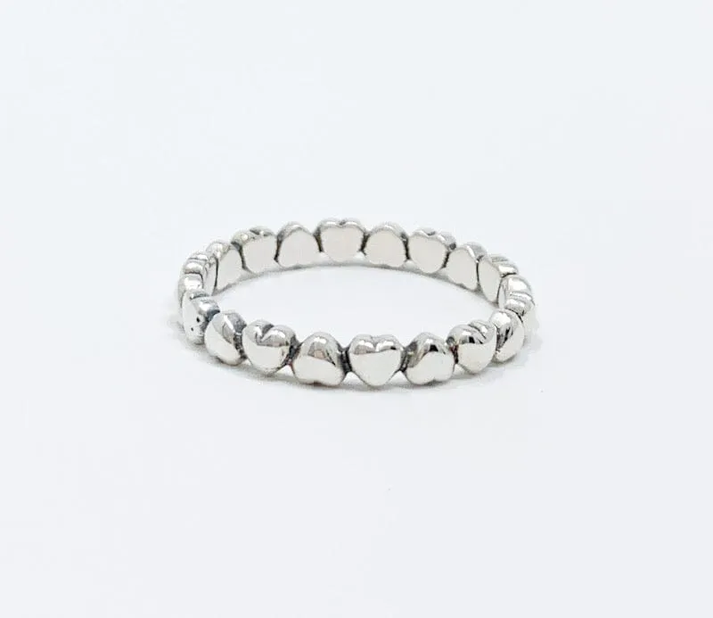 Heart Band Ring