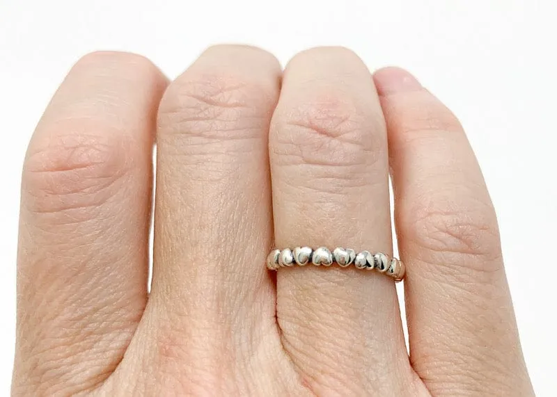 Heart Band Ring