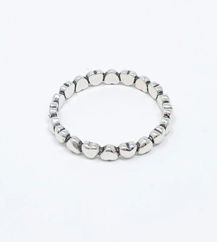 Heart Band Ring