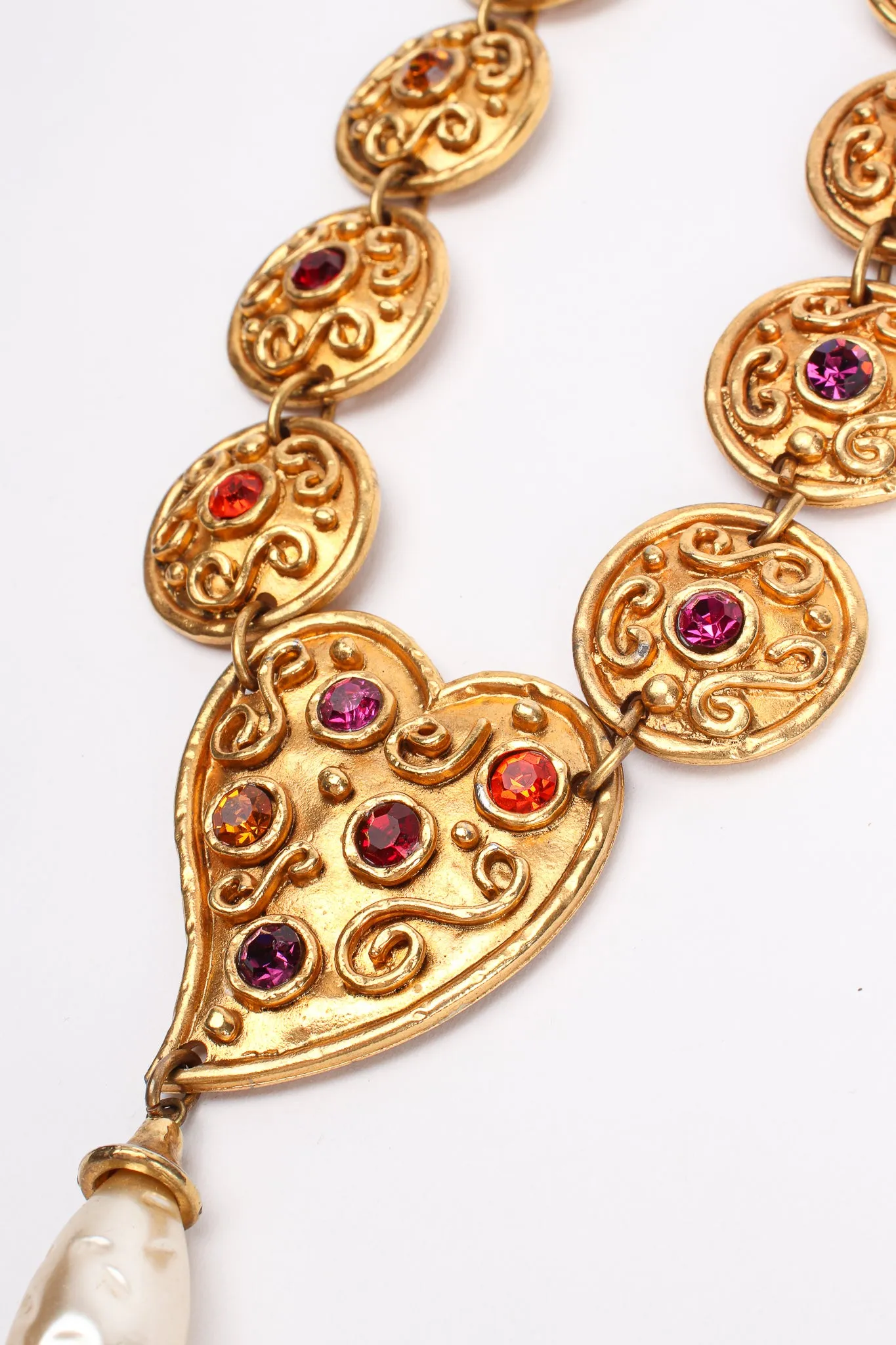 Heart Medallion Necklace