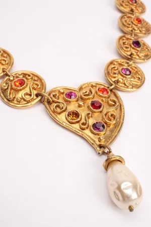 Heart Medallion Necklace