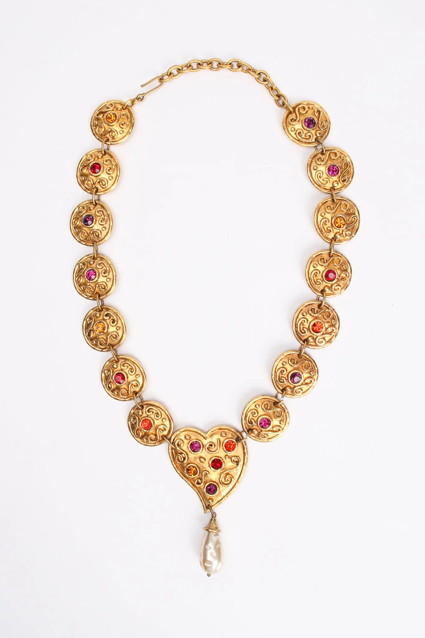 Heart Medallion Necklace