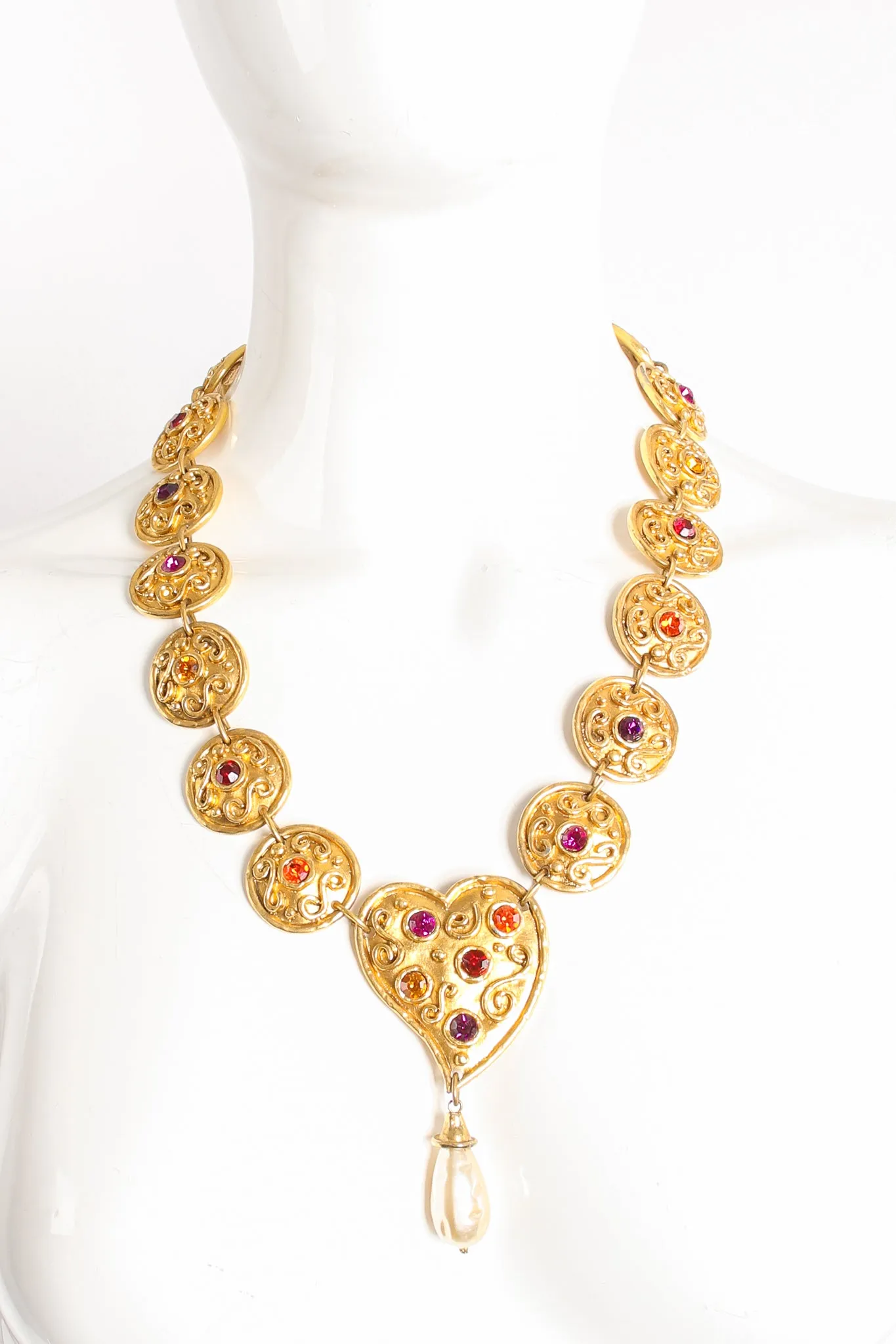 Heart Medallion Necklace