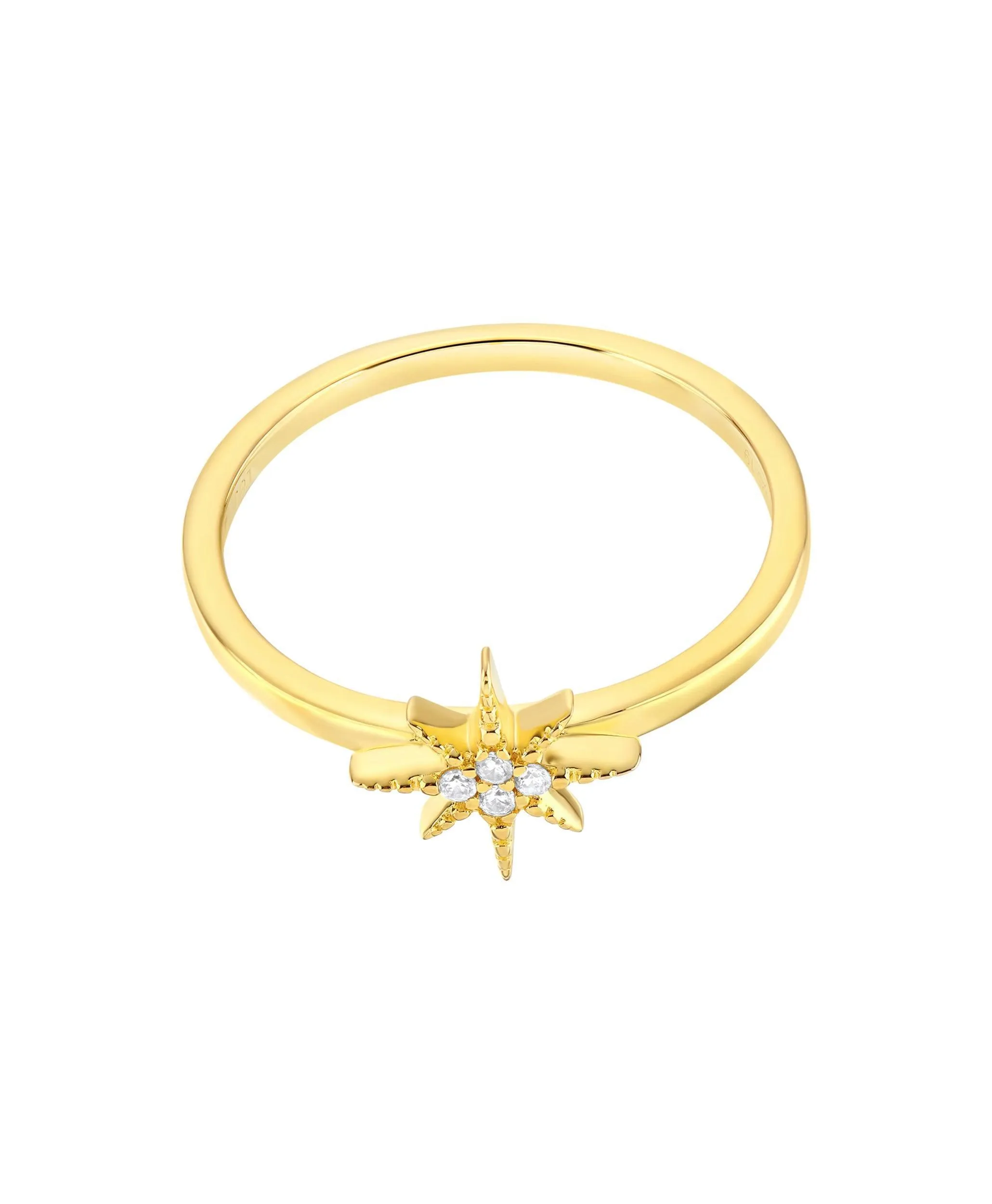 Hedda Ring 18ct Gold Plated