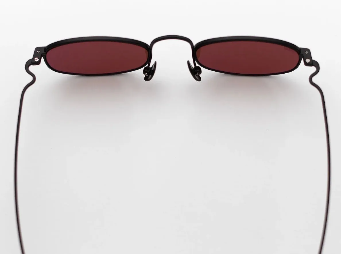 ICON-Matte Black / Burgundy