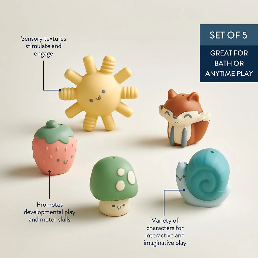 Itzy Bitzy Puppets™ Bath Toy Set