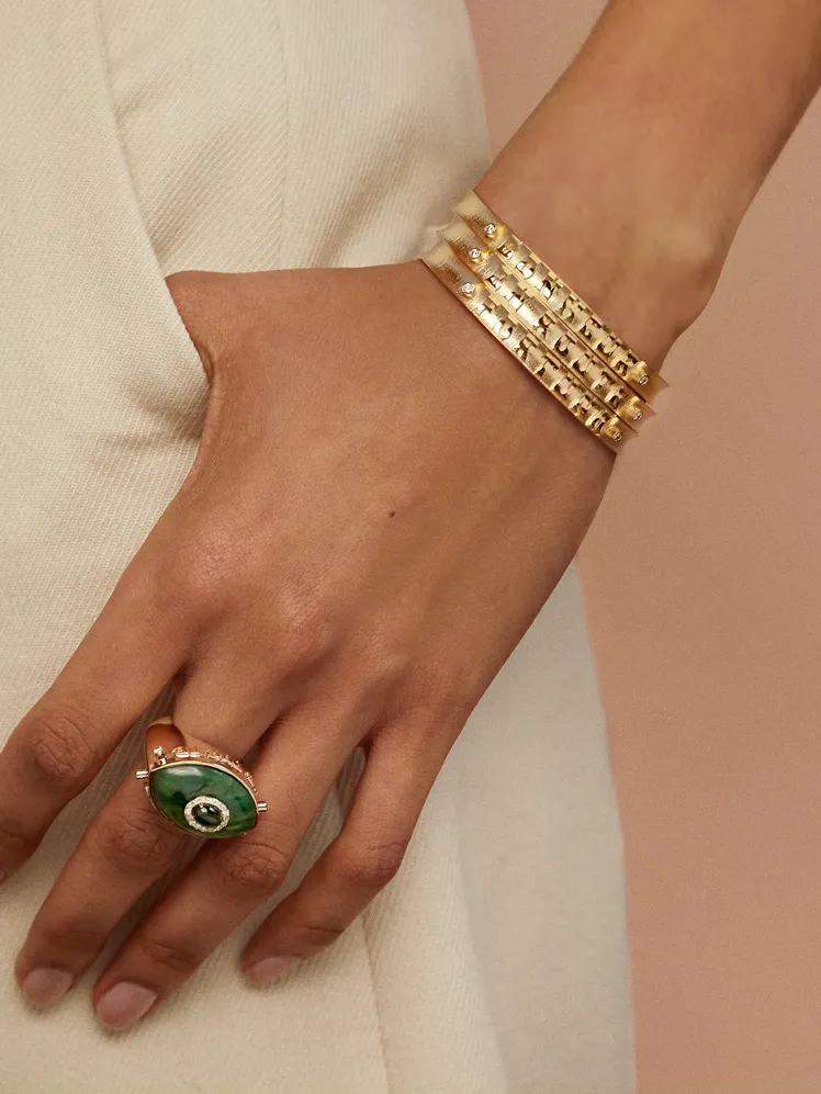 Je Porte Bonheur Eyecon Ring