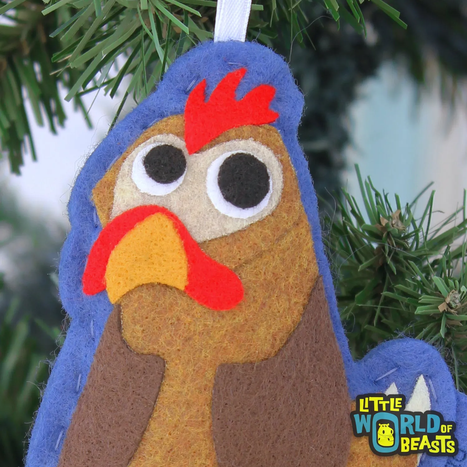 Josephine the Chicken Ornament