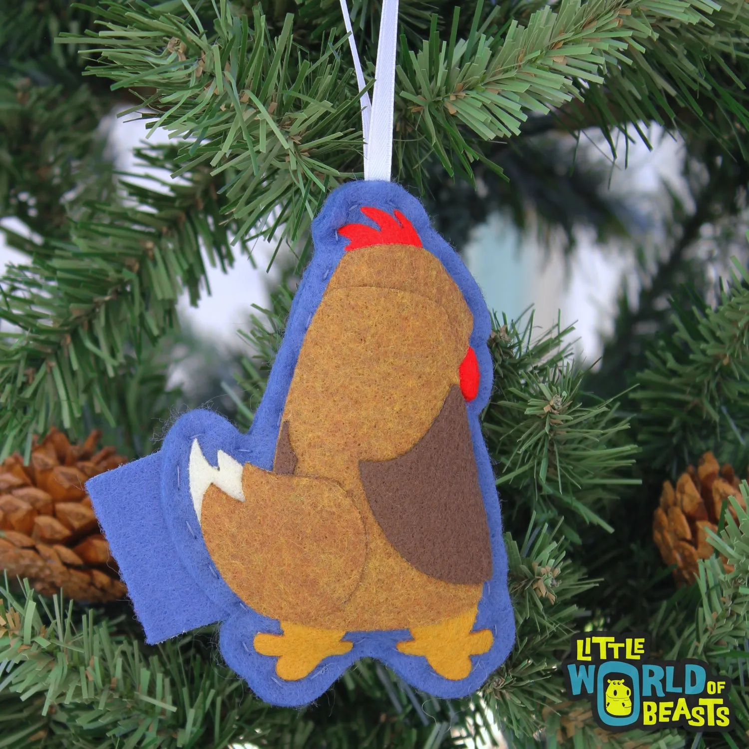Josephine the Chicken Ornament