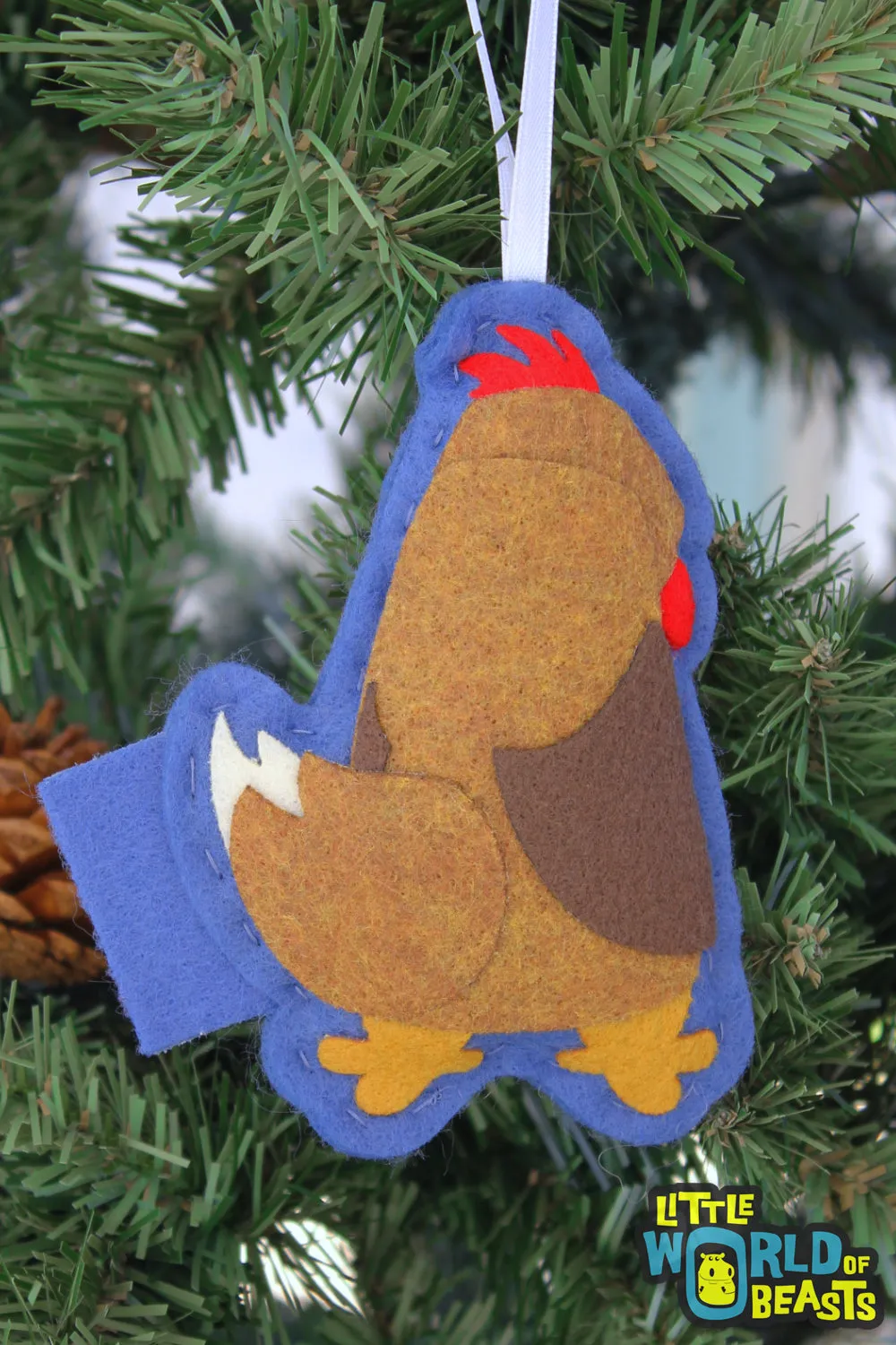 Josephine the Chicken Ornament