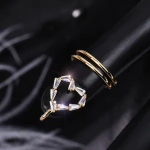Just lil things Artifical Finger Nail rings jltr0082