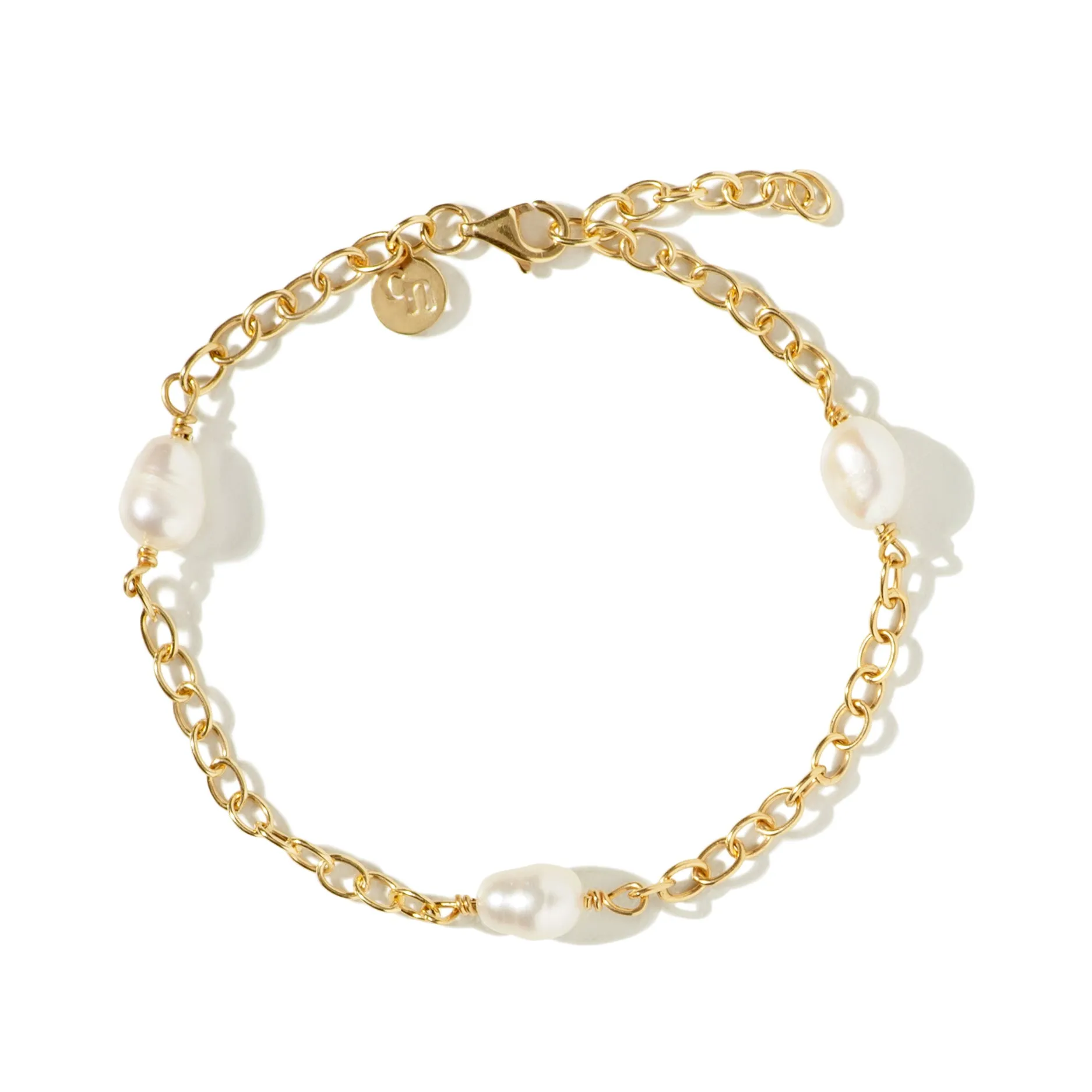 KALA PEARL BRACELET / GOLD