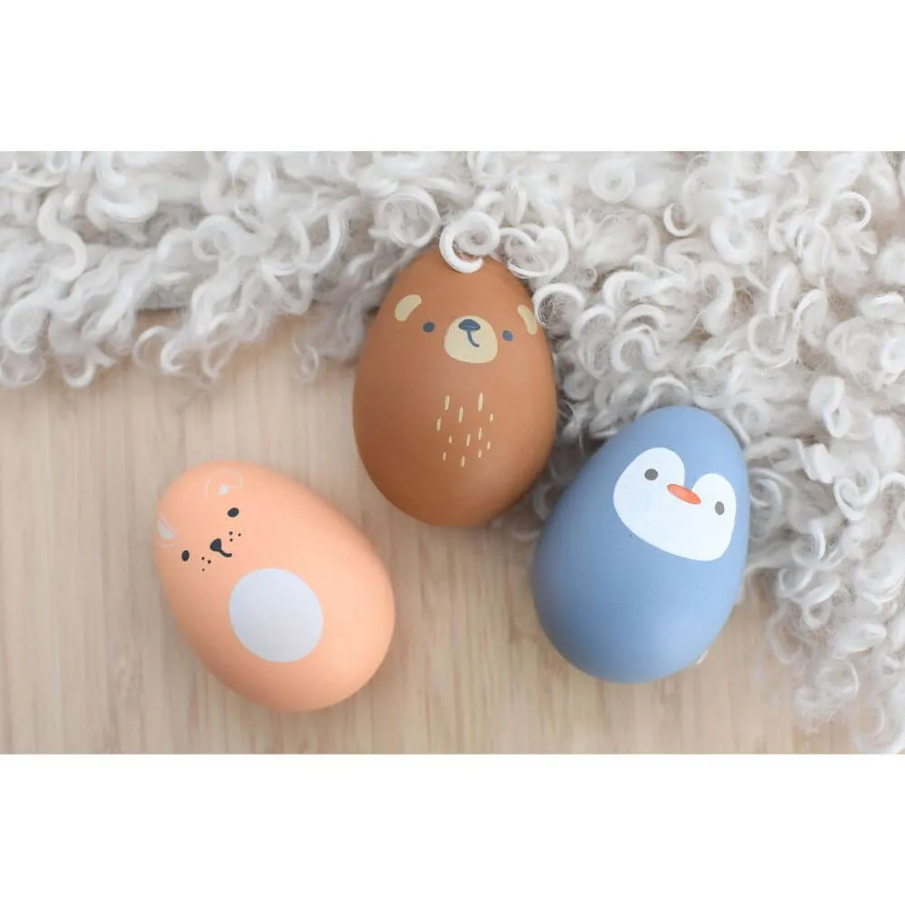 Kaper Kidz Wooden Egg Maracas