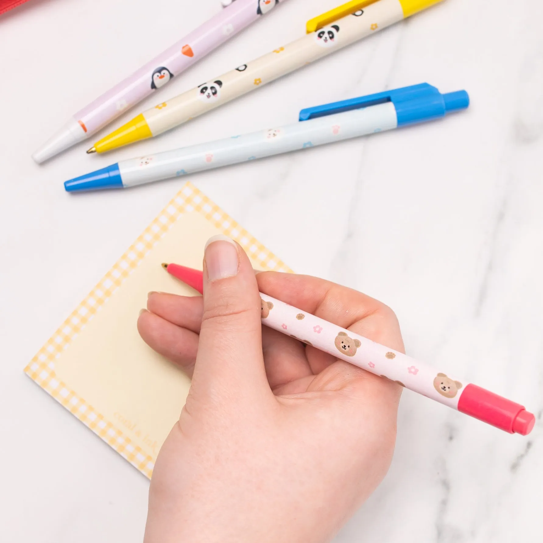 Kawaii Animal Ballpoint Pen Set