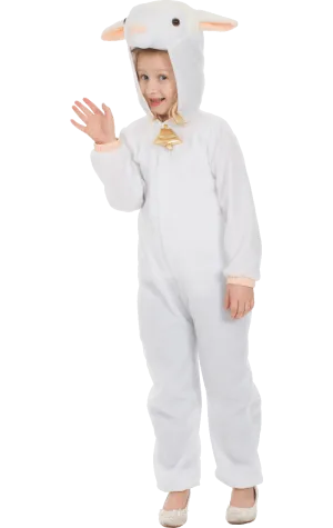 Kids Lamb Animal Costume
