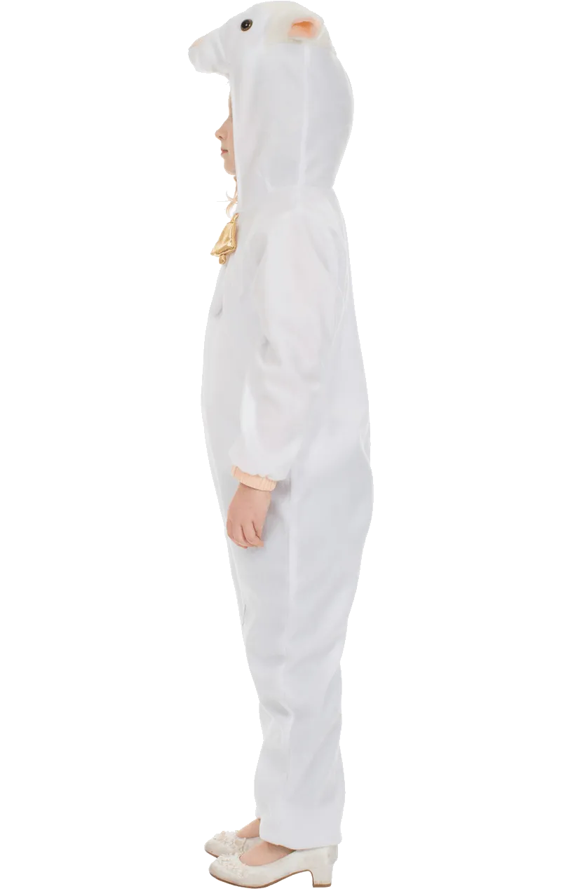 Kids Lamb Animal Costume