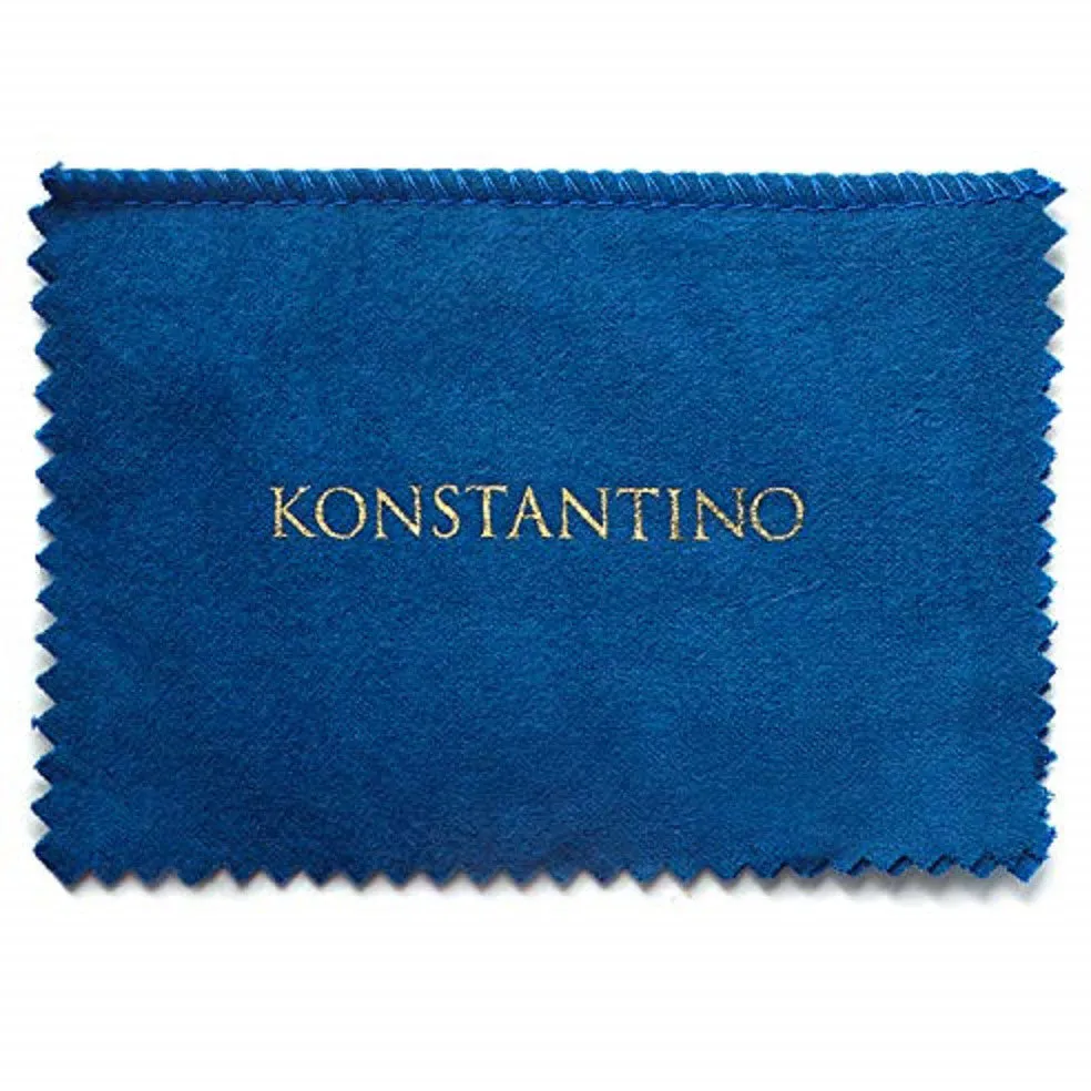 Konstantino Women’s Classic Ornate Sterling Silver Square Cushion Ring