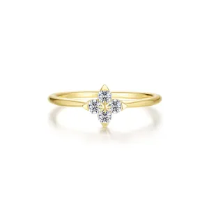Lafonn Simulated Diamond Trillium Bud Ring R0549CLG