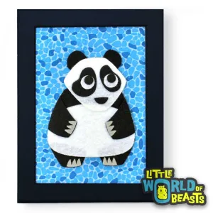 Laurence the Panda Framed