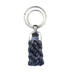 LEATHER KEY RING BLACK