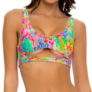 LEMONADE RUSH - Open Front Bralette