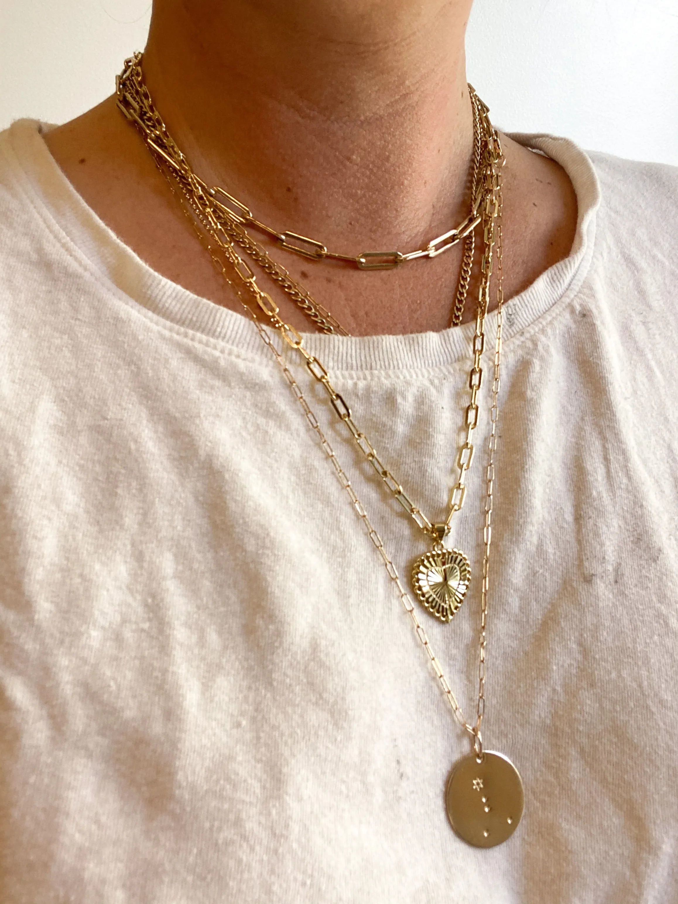 LENA HEART NECKLACE