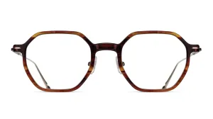 M2053-Light Brown Stripe / Brushed Pale Gold