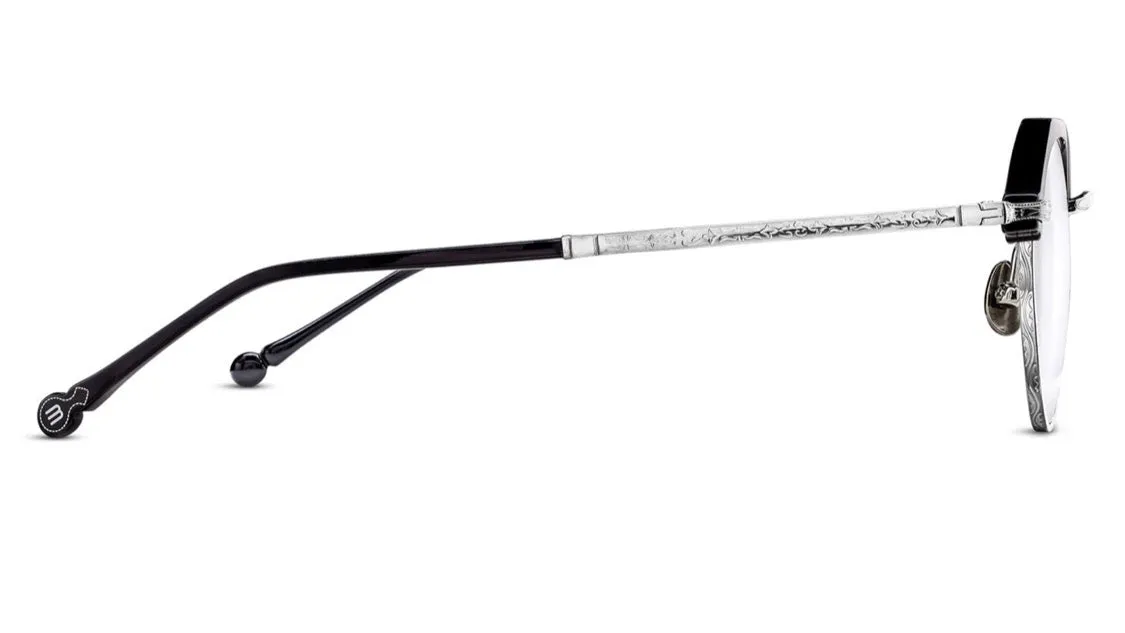 M2064-Black / Brushed Silver