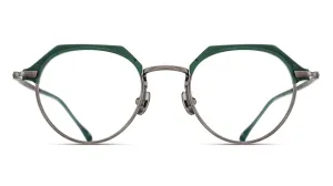 M2064-Matte Bottle Green / Antique Silver
