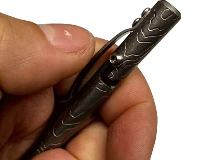 MaxMadCo Design - Titanium - Bolt Action Pen - GEN 2 🔥 Early Launch! 🔥